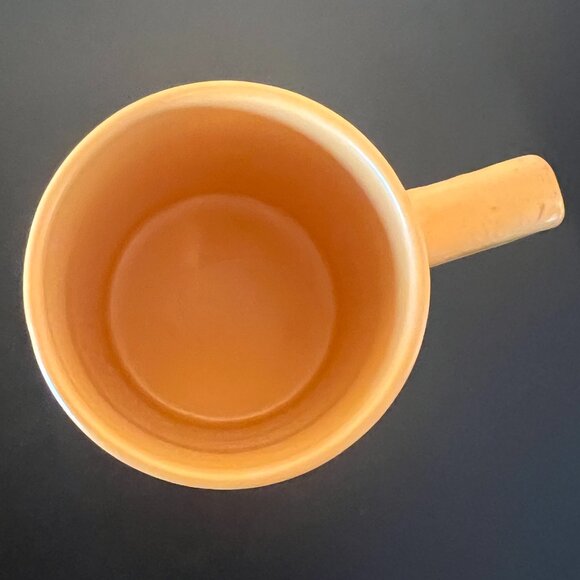 Place & Time MOSTLY THANKFUL FOR COFFEE Incised Stoneware Mug ~ Thanksgiving - Picture 6 of 8